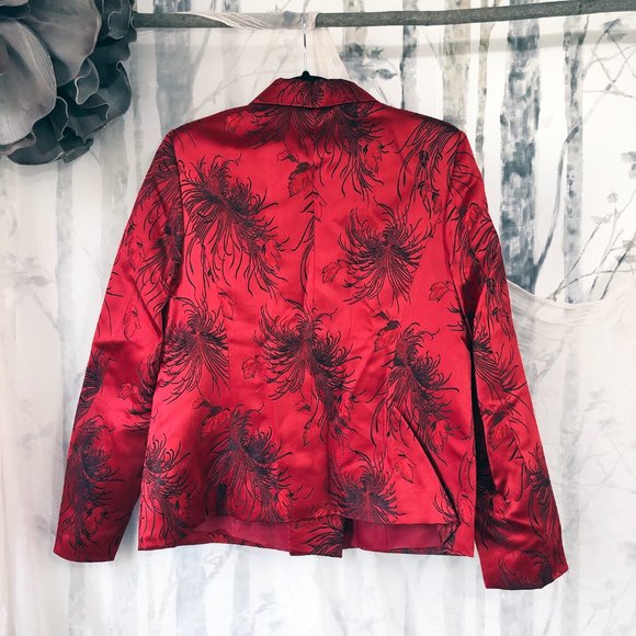 Satin blazer - Picture 2 of 4